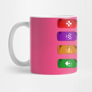 Zombie Perks Take Your Pick on Hot Pink Mug